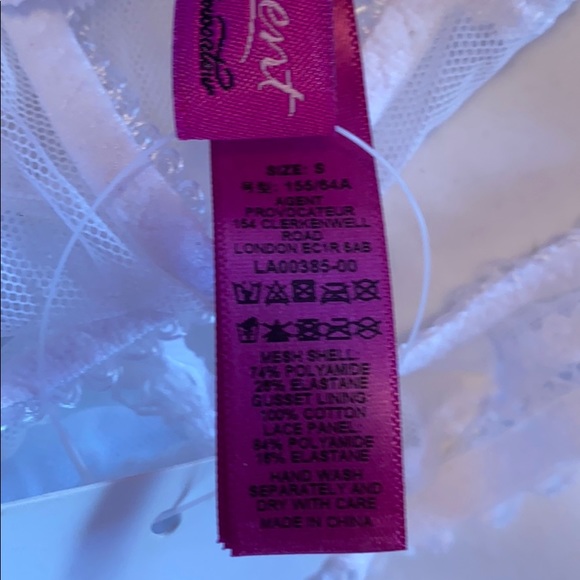 NWT L’Agent by AP Adah Mesh Lace Bikini Brief - Picture 13 of 13